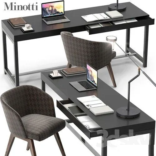 Minotti Fulton desk set – 220251