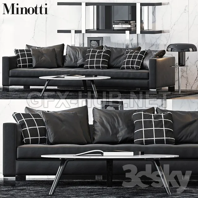 Minotti Sofa Set 12 – 220317