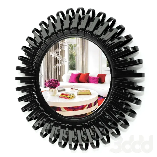Modern Circular Mirror 1 – 220555