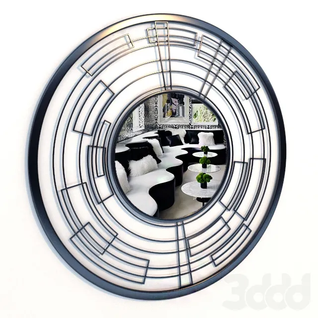 Modern Mirror Circular – 220625