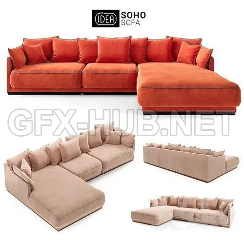 Modular Sofa SOHO by The IDEA – 220725