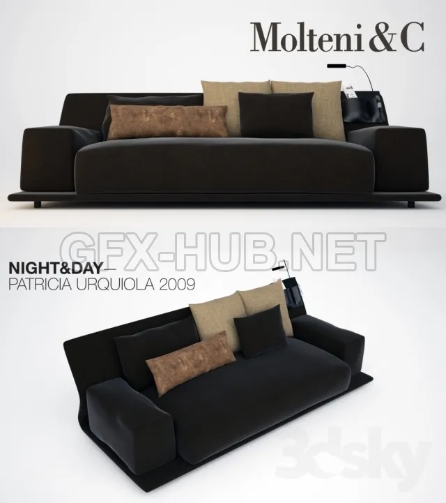 Molteni  C – NIGHT  DAY Sofa – 220751
