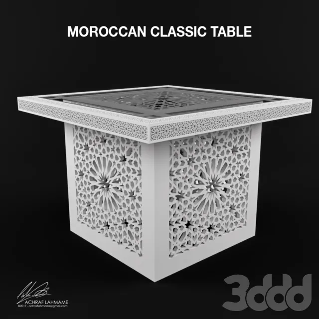 Moroccan Classic Table – 220839