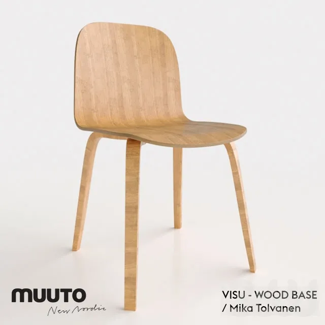 Muuto VISU wood base – 220993