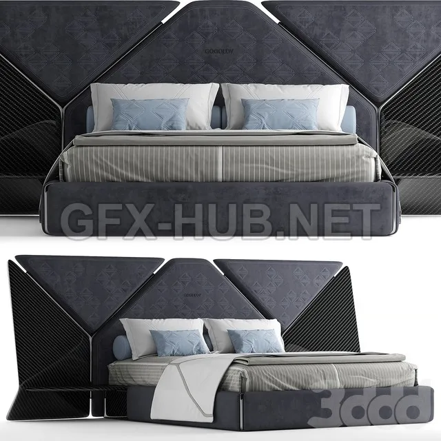 My design bed 3d model – 221015