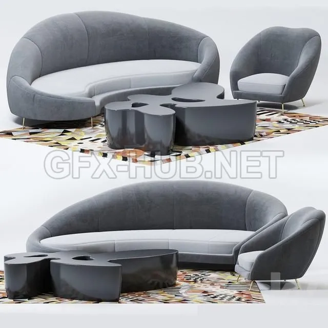 Nilufar modern sofa – 221239