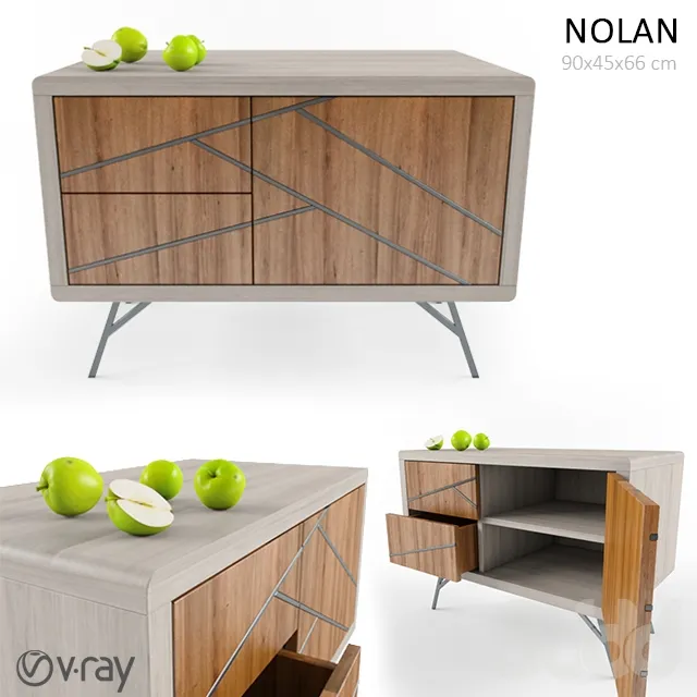 NOLAN_Oak sideboard with drawers – 221265