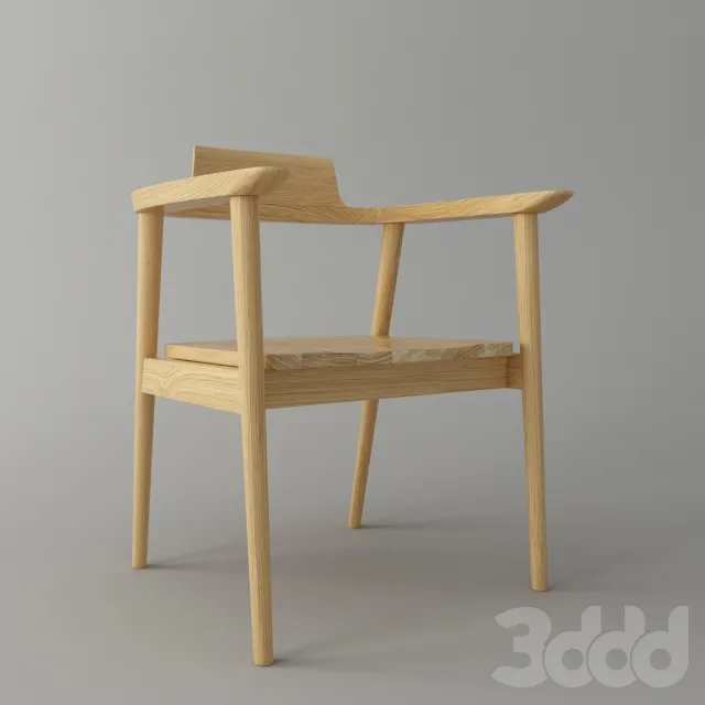 Oak wood chair – 221379