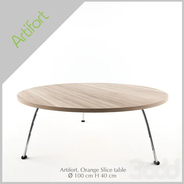 OM Artifort Orange Slice table – 221597