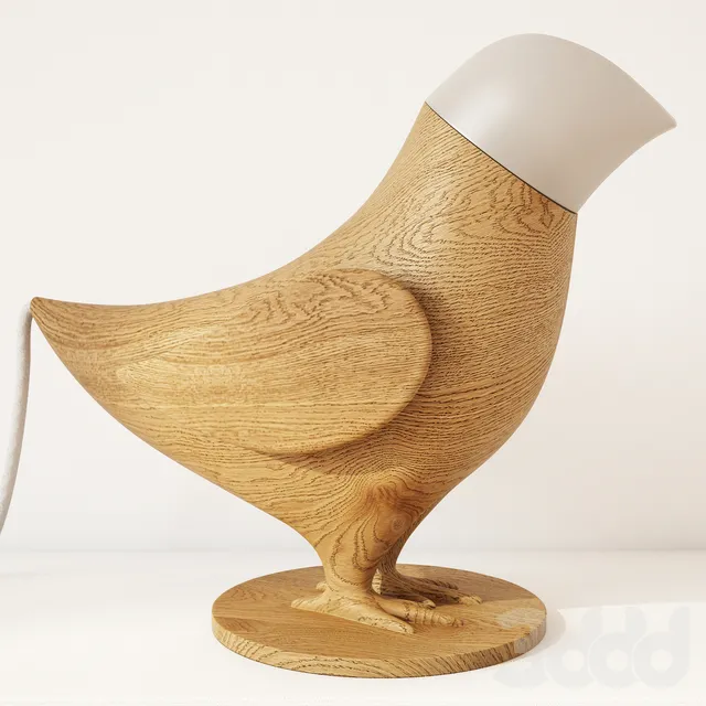 OM Marina`s birds table lamp by TsarukAhmadova for Fajnodesign – 221609