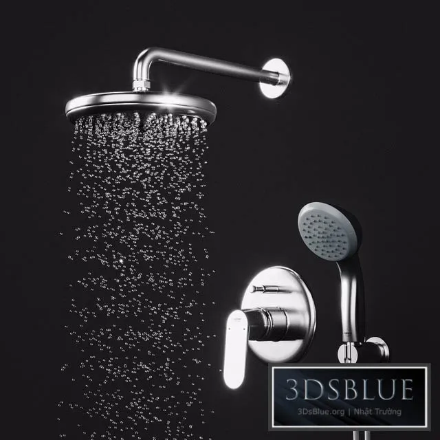 Grohe Eurosmart Cosmopolitan Shower Set 3DS Max - thumbnail 3