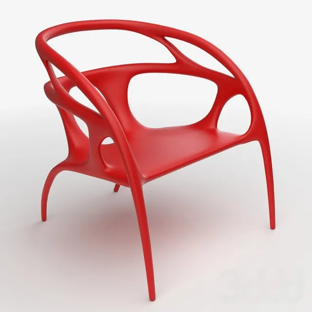 Organic Design Plastic Chair – 221861