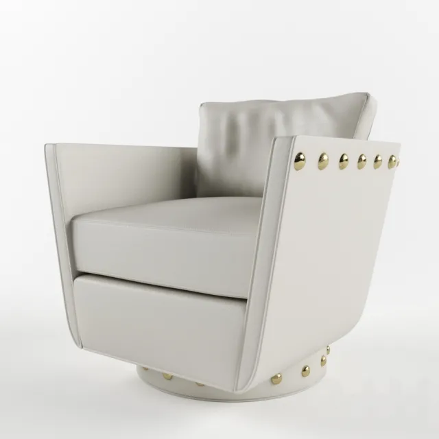Paul Marra Design Swivel Lounge Chair – 222185