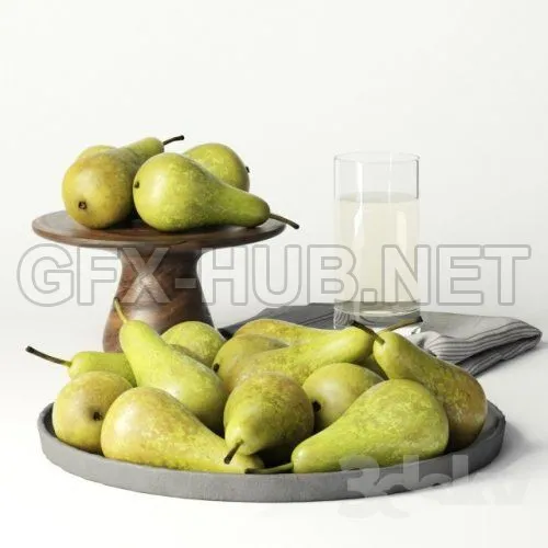 Pears 3D Model – 222215
