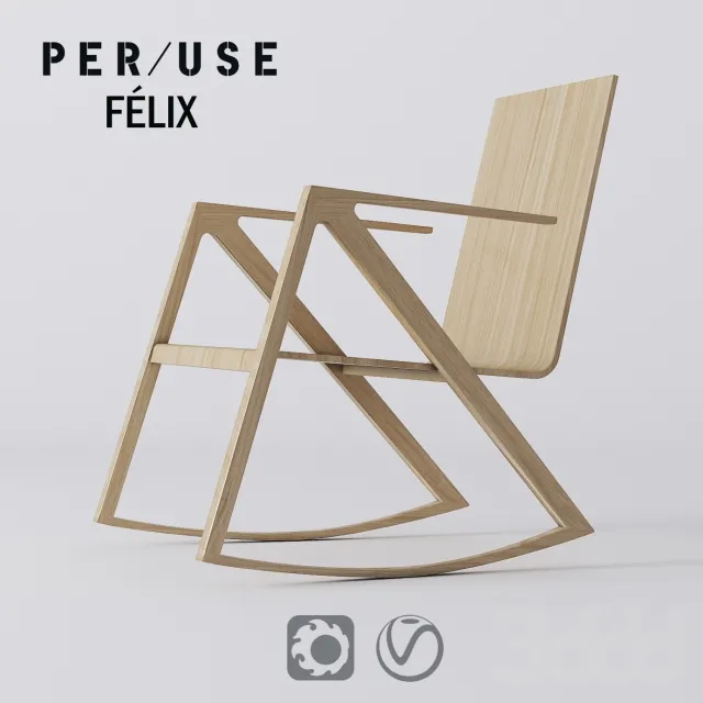 Per use – Felix Rocking Chair – 222307