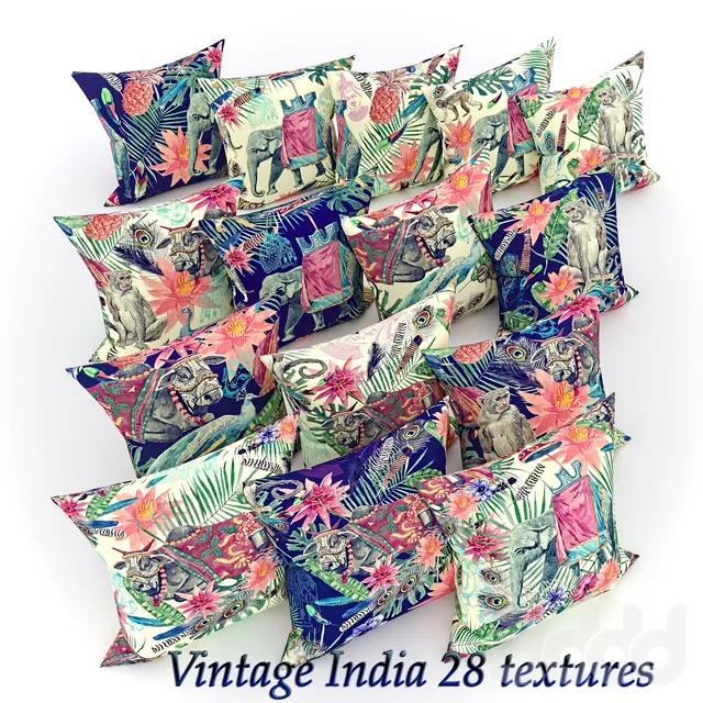 pillow set vintage India – 222465
