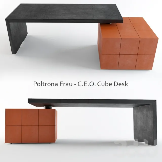 Poltrona Frau – C.E.O. Cube Desk – Tables – 222889