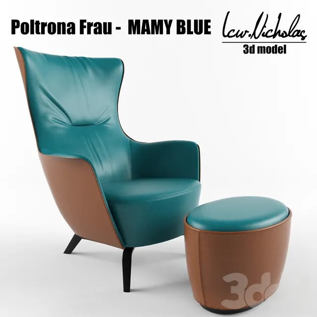 Poltrona Frau – MAMY BLUE – 222897