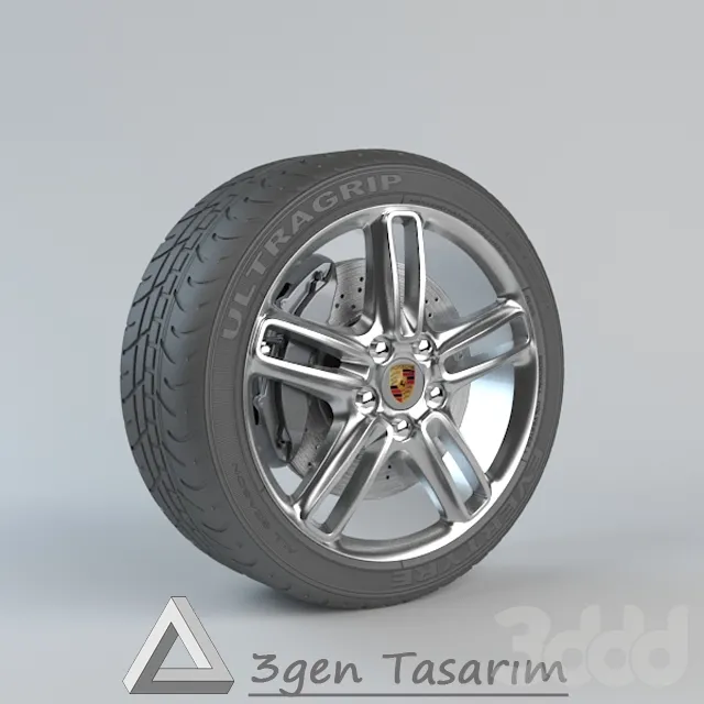 Porsche Tire  Rim – 223009