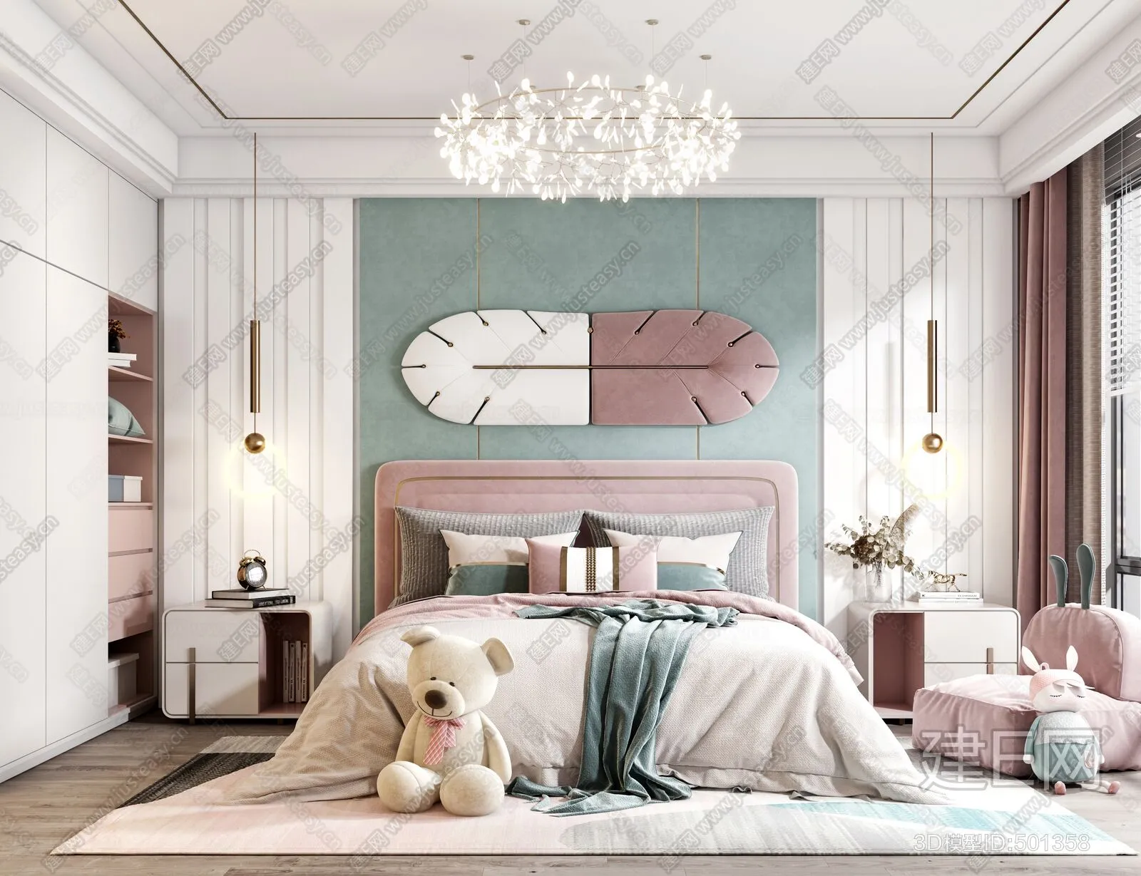 CHILDROOM – 3D SCENES – VRAY – 281