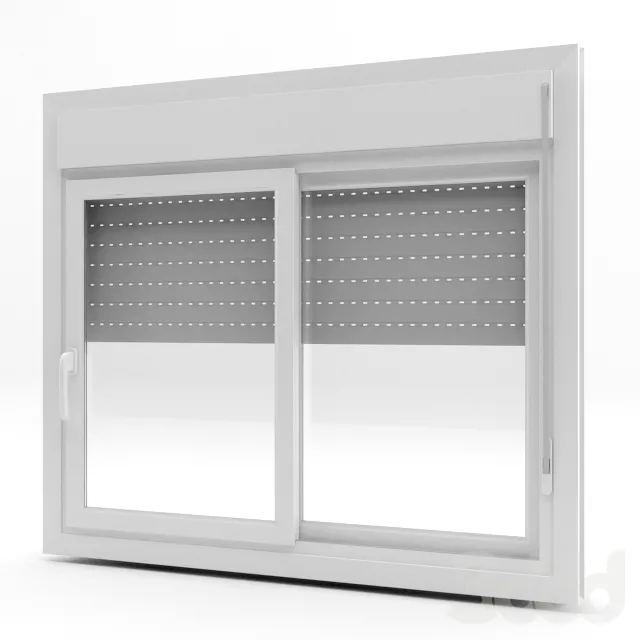 PVC Windows with shutter – 223355