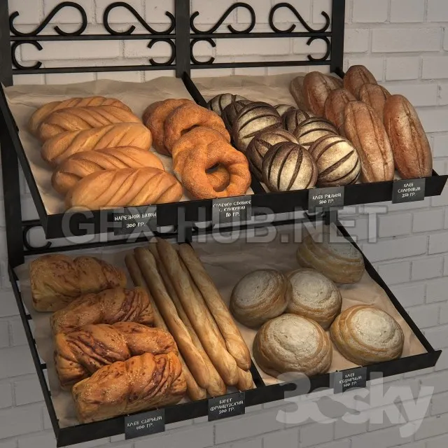 Rack with bread – 223419