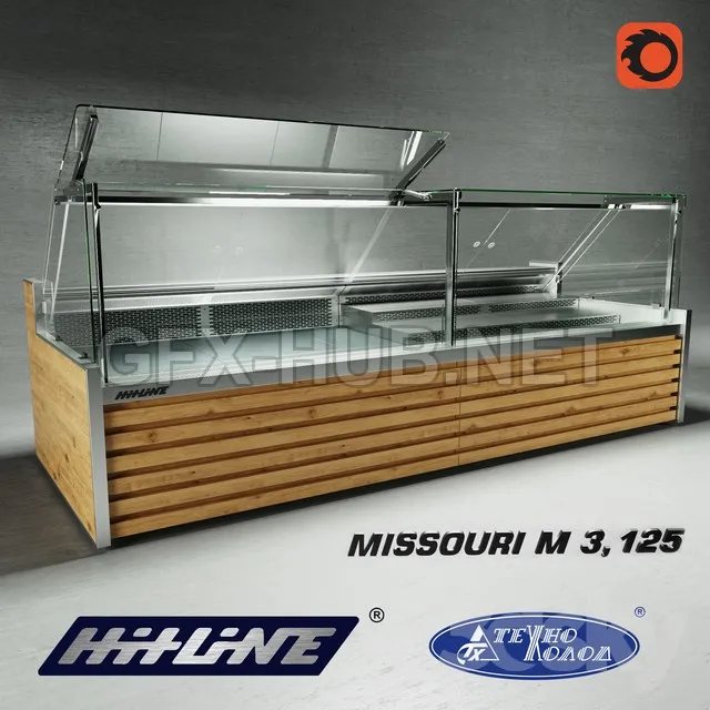 Refrigerated showcase Missouri – 223597