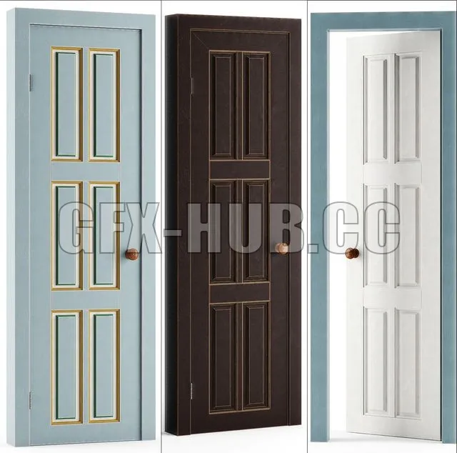 Restaurant Chocolate Door Set – 223681