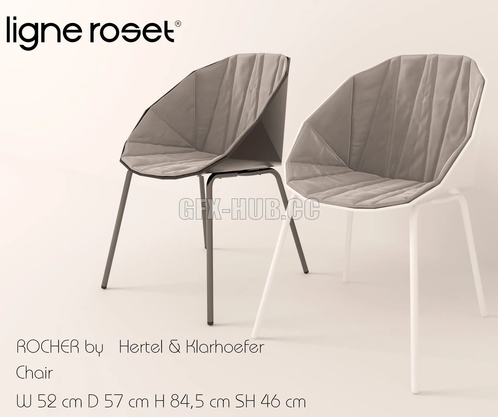 Rocher chair by Ligne Roset – 224065