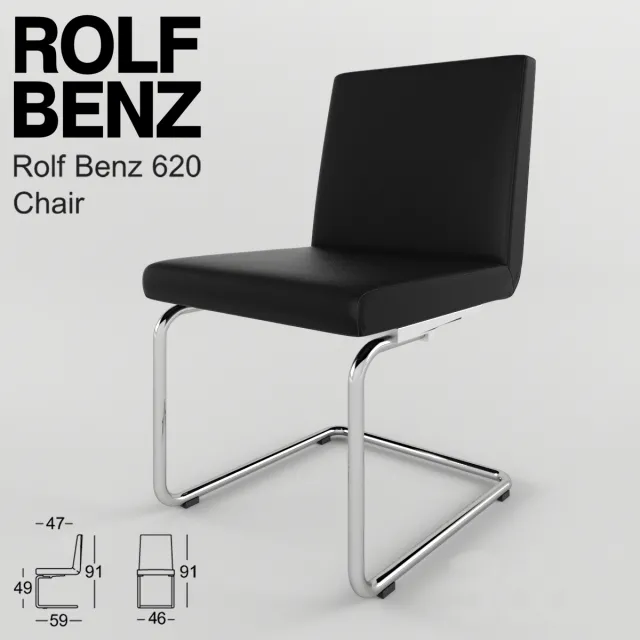ROLF BENZ 620 CHAIR – 224101