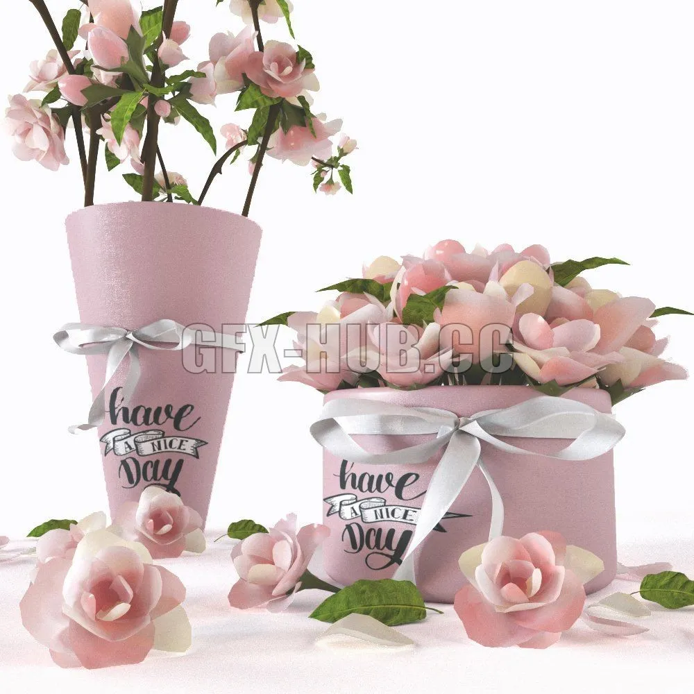 Rose flowers set – 224191