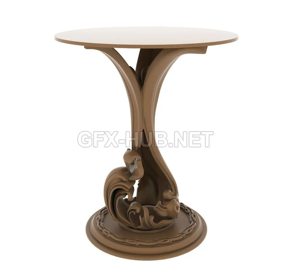 Round shape table classic – 224245