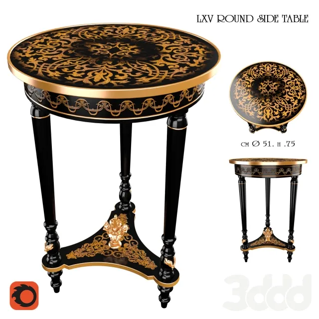 ROUND SIDE TABLE – 224247