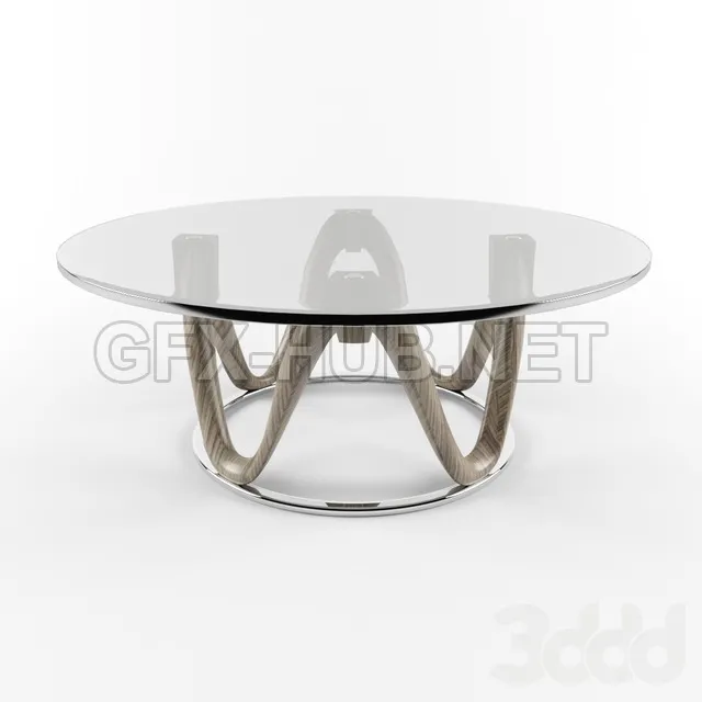 Rounded Coffee Table – 224257