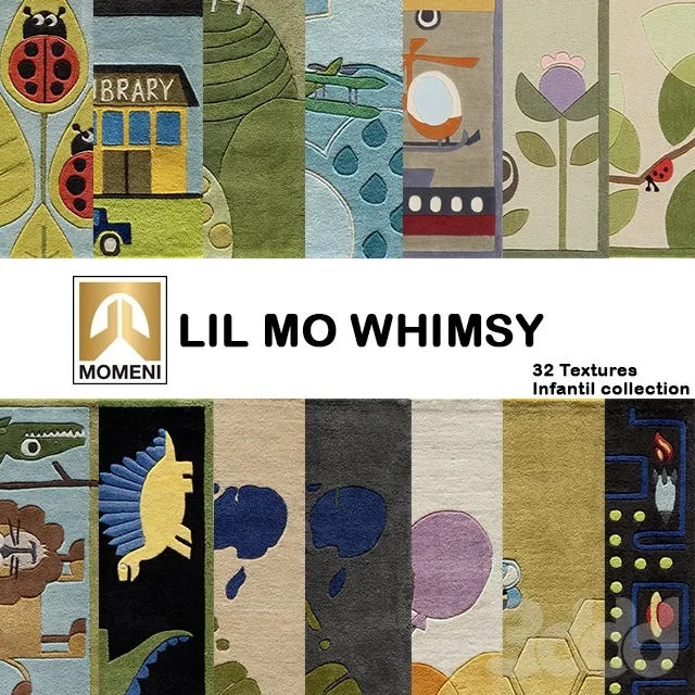 Rug CollectionLIL MO WHIMSY by MOMENI – 224315