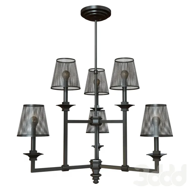 Savoy House Structure 6 Light Chandelier – 224505