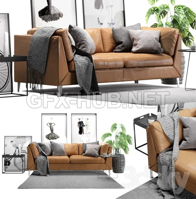 Scandinavian living set. Ikea Stockholm – 224531