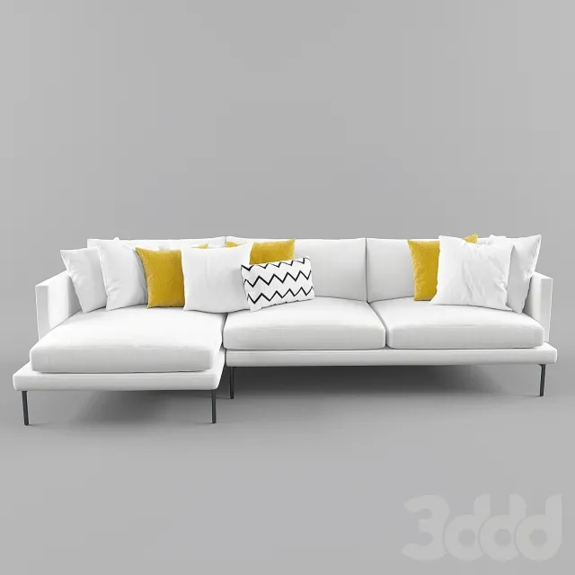 Scandinavian minimalistic sofa – 224533