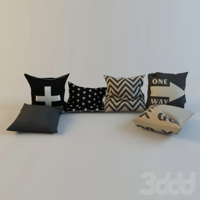 Scandinavian styled pillows – 224553