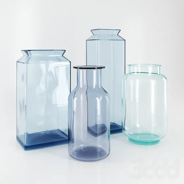 Set of glass vases – 224823
