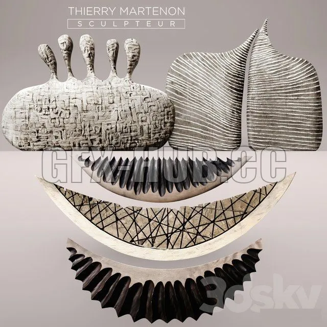 Set Sculpture Thierry Martenon – 224867