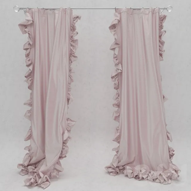 Shabby Chic Curtain – 224929