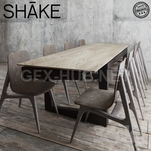 Shake Twist Table  hio chair – 224935