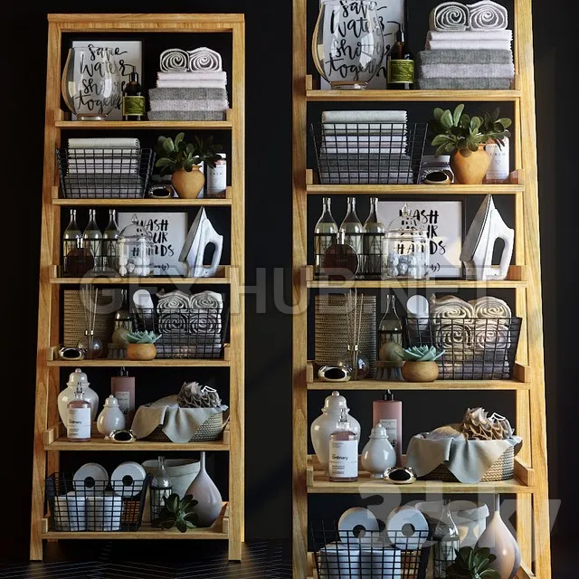 Shelving in the bathroom 7 – 225003