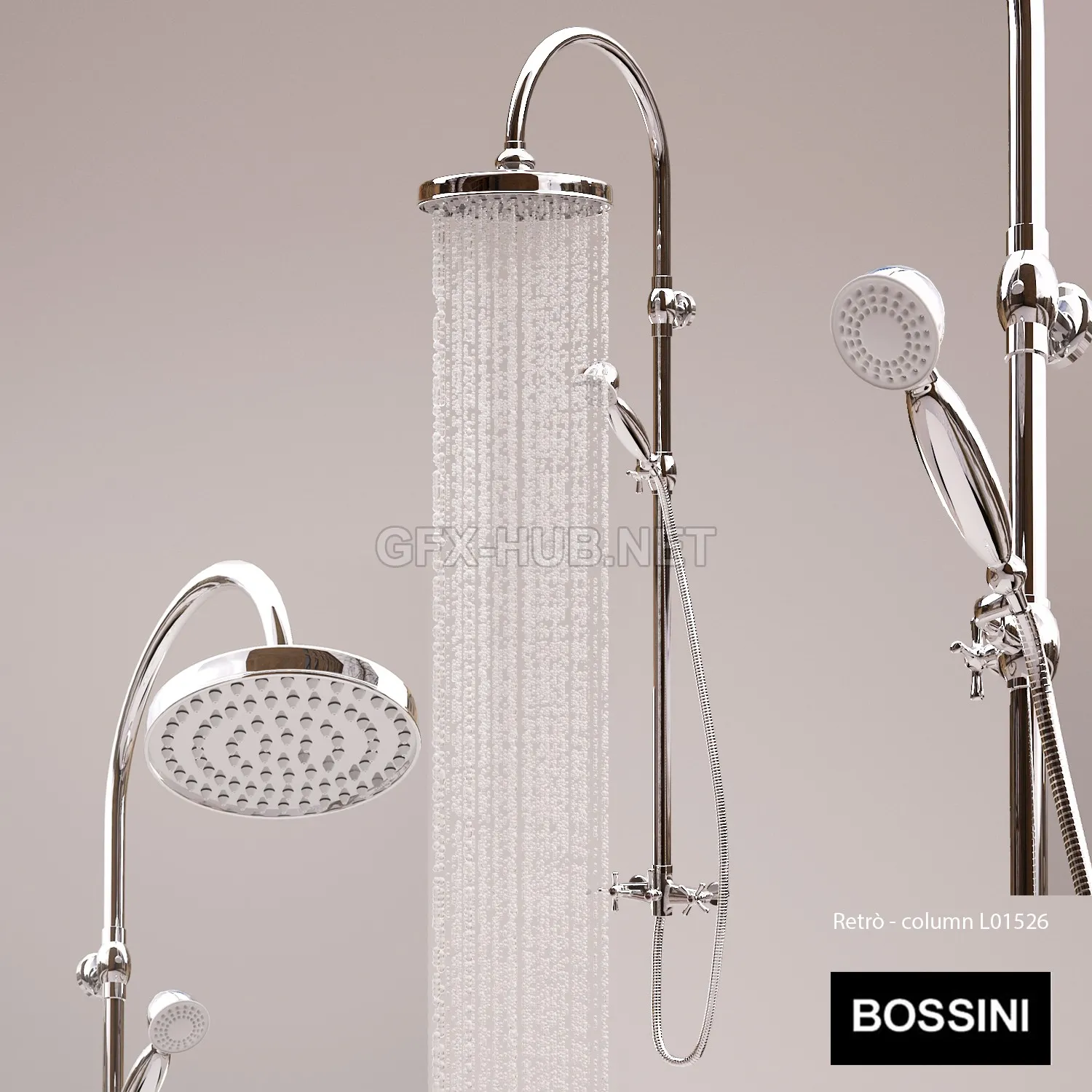 Showerhead Bossini Retro L01526 – 225091