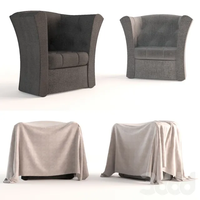 Single Seat Sofa with blanket – 225237