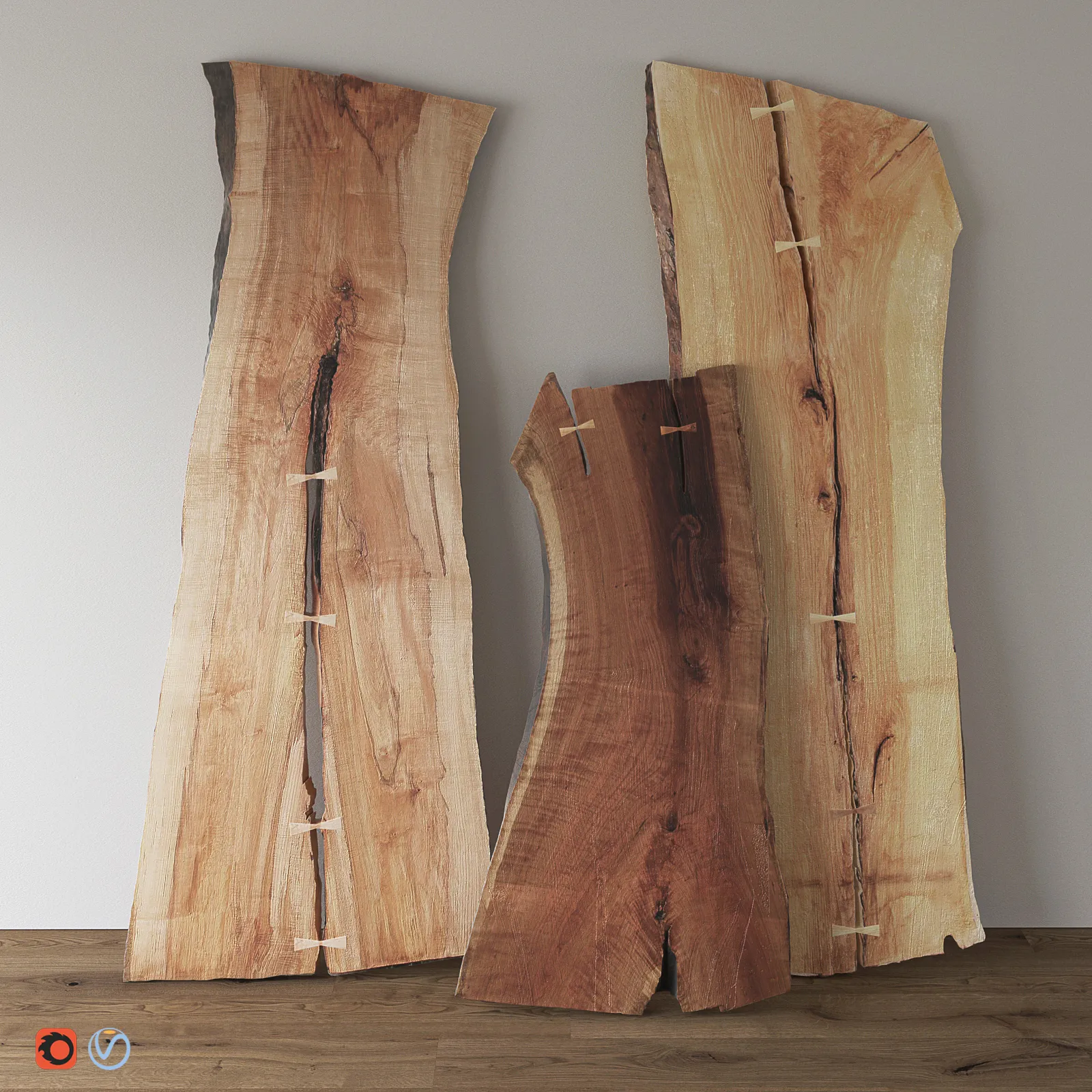 Slab wooden Tabletops +CORONA PRO – 225329