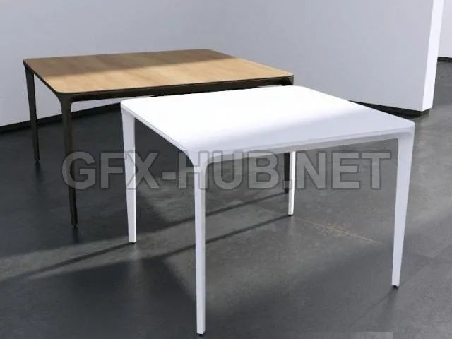Slim square table – 225365