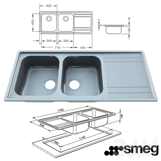 Smeg kitchen sink3 – 225435