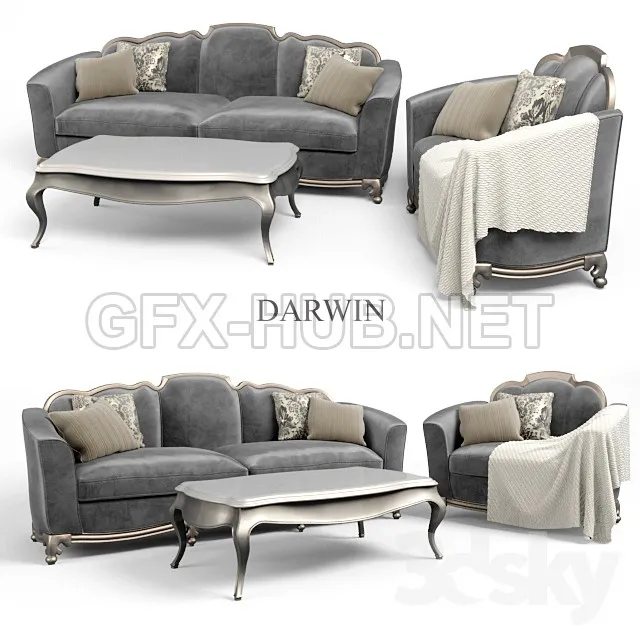 Sofa and Chair Darwin – 225511